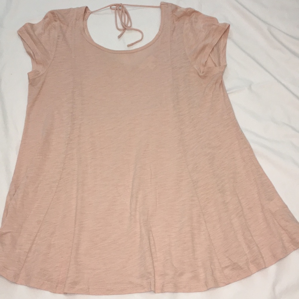 Pink babydoll top